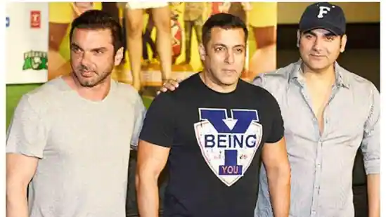 Salman Khan, Sohail Khan, Arbaaz Khan