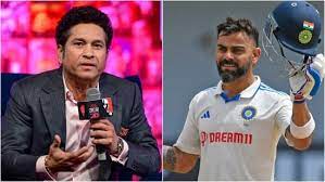 Sachin Tendulkar's king-sized reaction for Virat Kohli after India star smashes 76th international ton during 2nd Test